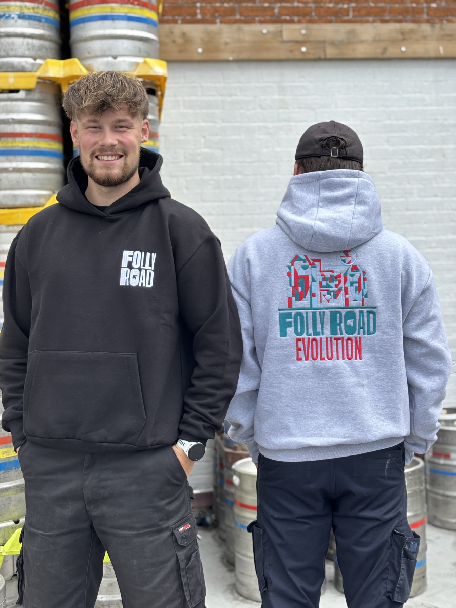 Folly Road Evolution Black Hoodie