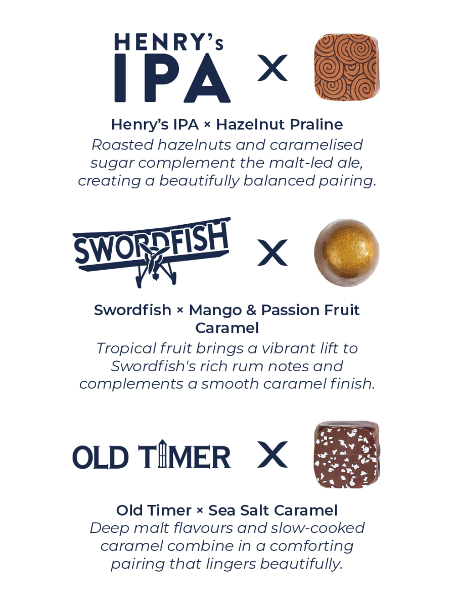 Beer and Hollychocs Chocolate