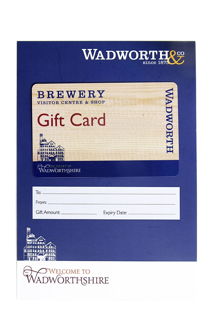 Visitor Centre & Brewery Shop £50 Gift Card
