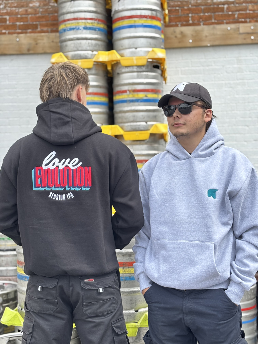 FOLLY ROAD EVOLUTION GREY HOODIE