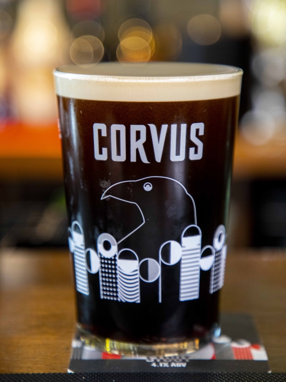 Corvus Pint Glass