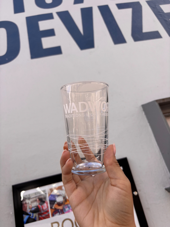 Wadworth Half Pint Glass