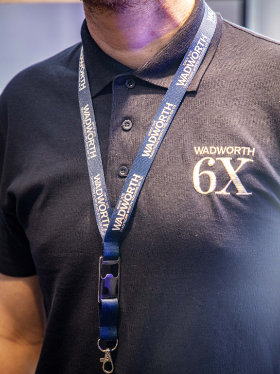 Navy Blue Wadworth Lanyard